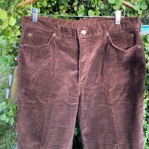 Men's Vintage Corduroy Pants "Bonjour" Brand